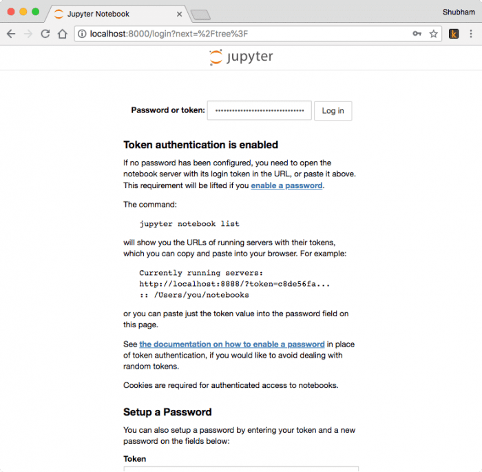Accessing Jupyter