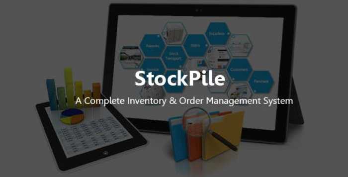 StockPile v1.7 - Complete Inventory and Order Management System